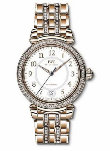 IWC Da Vinci 36 Automatic Red Gold / Diamond / Silver / Bracelet IW4583-15 (IW458315)